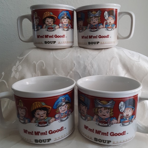 Westwood Dining Vintage 997 Set 4 Campbells Soup Mugs Poshmark